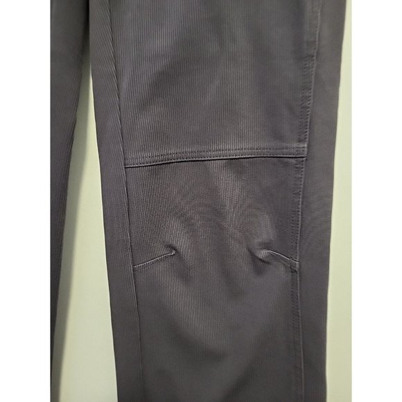 Athleta Corduroy Hiking Pants Straight Leg Zipper Pockets Gray Size 6 - Picture 4 of 8